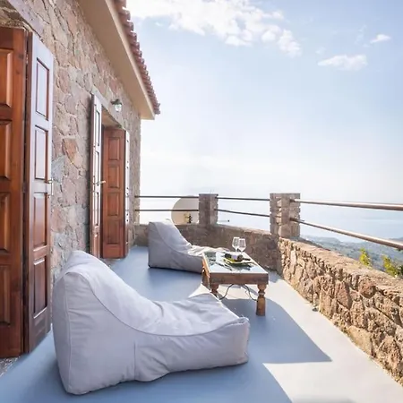 Stone Sunset Villa Sfentouri Exterior foto